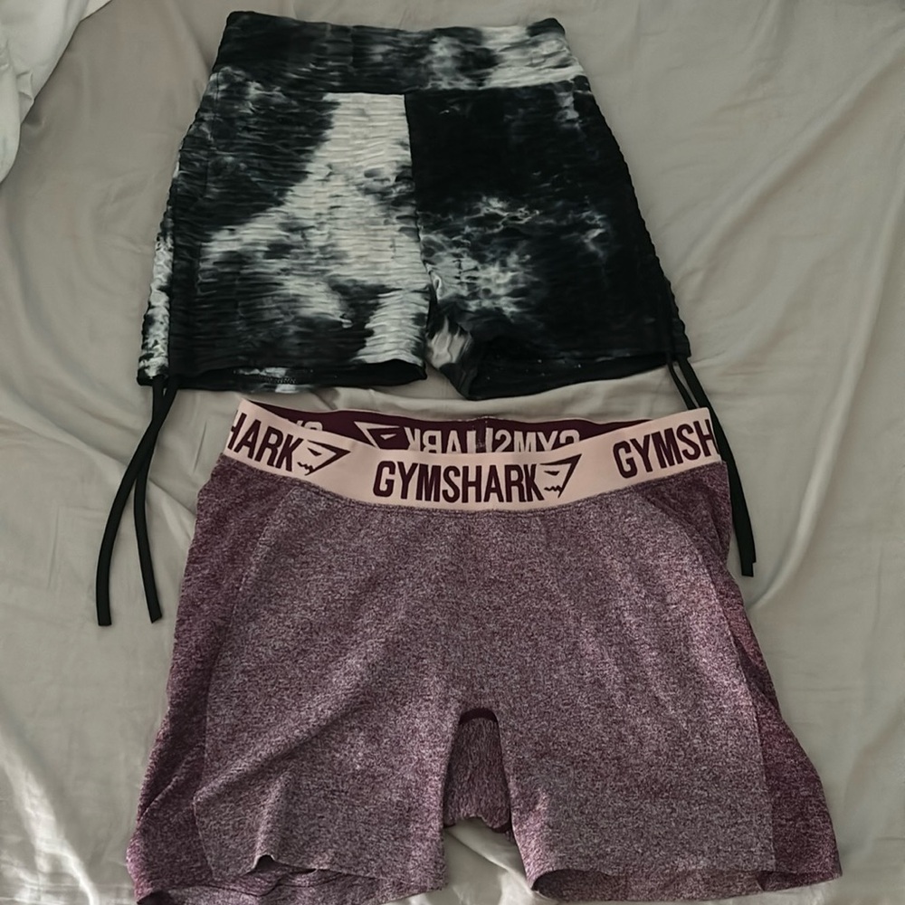 2 pairs of gym shorts